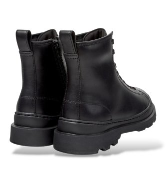 Camper Lederstiefeletten Brutus+ schwarz