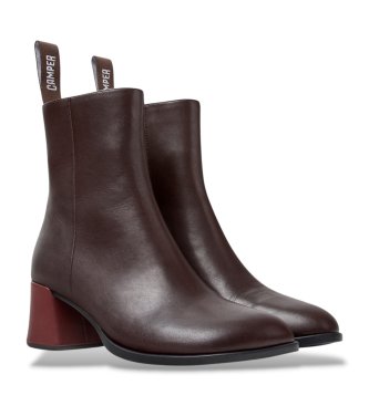 Camper Lederstiefeletten Kora braun