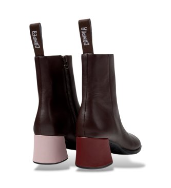 Camper Lederstiefeletten Kora braun