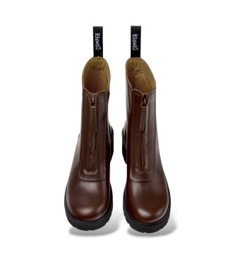Camper Botas de pele Milah marrom