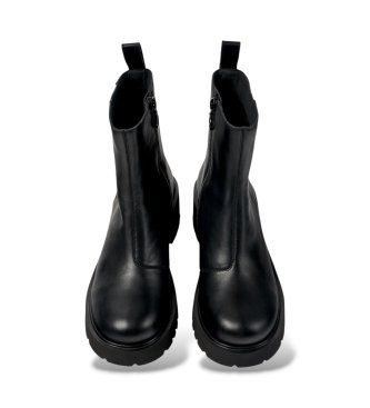 Camper Milah black leather ankle boots