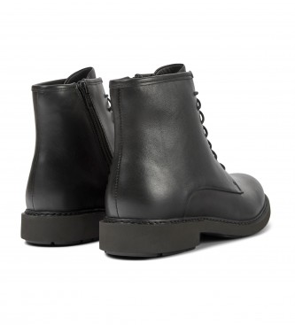 Camper Neuman leather ankle boots black