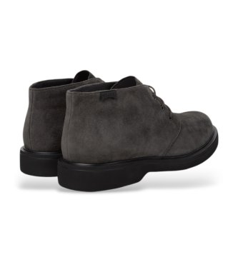 Camper Boots i läder Norman grå