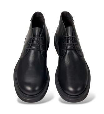 Camper Chaussures en cuir Norman noir
