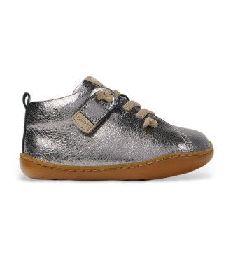 Camper Bottines en cuir Peu gris