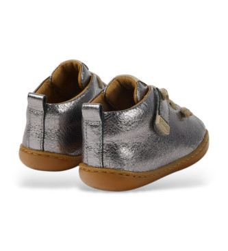 Camper Bottines en cuir Peu gris
