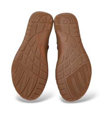 Camper Bottines en cuir Peu Path+ grenat