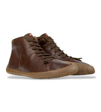 Camper Leather ankle boots Peu Path+ brown