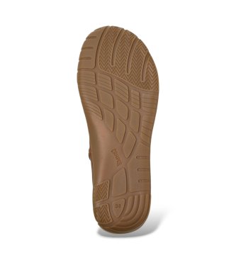 Camper Peu Path+ brown leather ankle boots