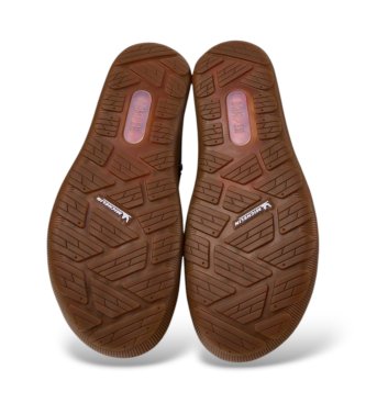 Camper Bottines en cuir Peu Pista GM Gore-Tex grises