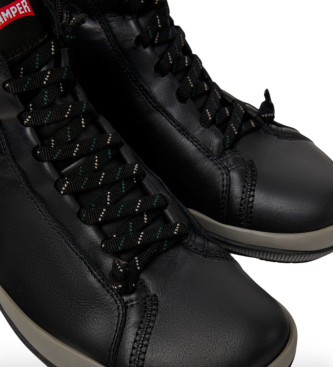 Camper Peu Pista GM Gore-Tex usnjeni škornji črni