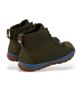 Camper Stivaletti Peu Pista GM Gore-Tex in pelle verde