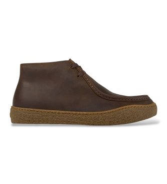 Camper Peu Terreno brown leather ankle boots