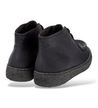 Camper Boots i läder Peu Terreno svart