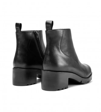 Camper Bottines en cuir Wanda noir