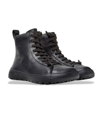 Camper Bottines en cuir Peu Serra noir