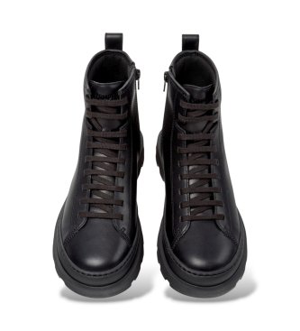 Camper Bottines en cuir Brutus+ noir