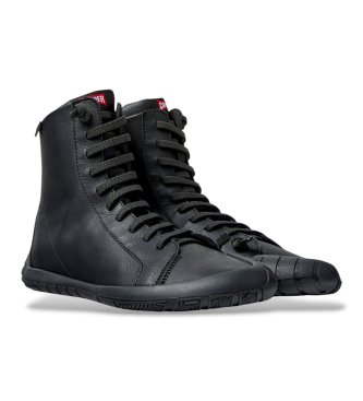 Camper Bottines en cuir Peu Path+ noir