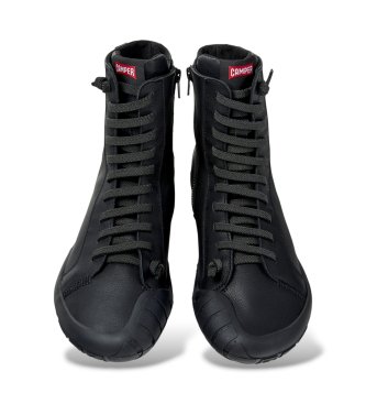 Camper Bottines en cuir Peu Path+ noir