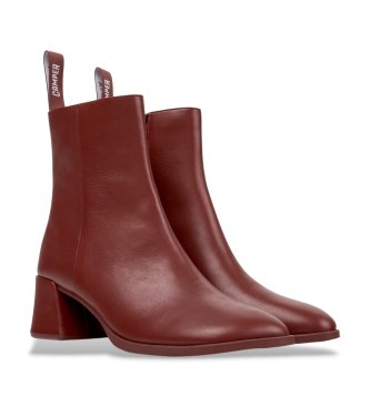 Camper Kora Burgundy Leather Boots