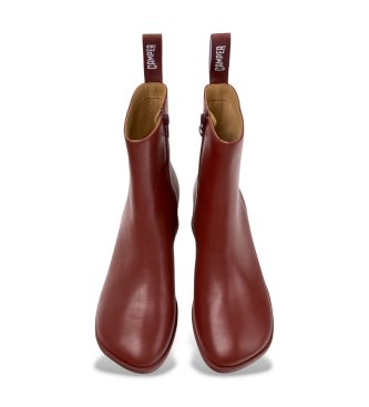 Camper Kora Burgundy Leather Boots