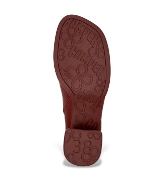 Camper Kora Burgundy Leather Boots