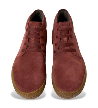 Camper Peu Terreno bordeaux ankelst�vler i l�der