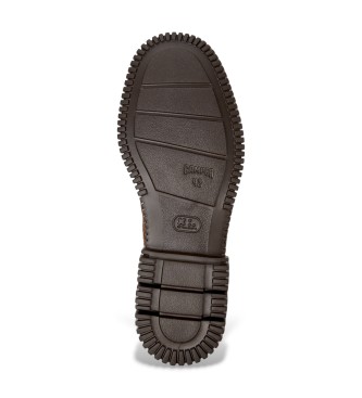 Camper Pix brune ankelst�vler i l�der