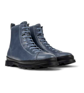 Camper Brutus Lederstiefeletten blau