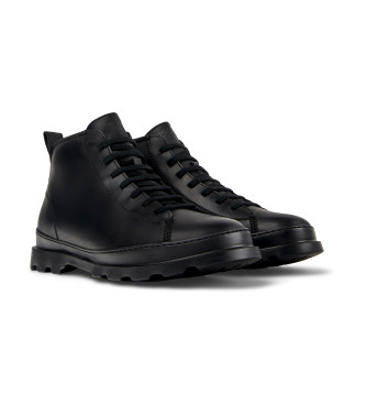 Camper Botins de couro Brutus preto