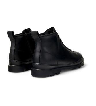 Camper Botins de couro Brutus preto