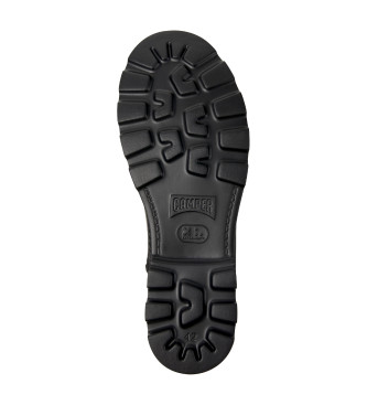 Camper Botins de couro Brutus preto