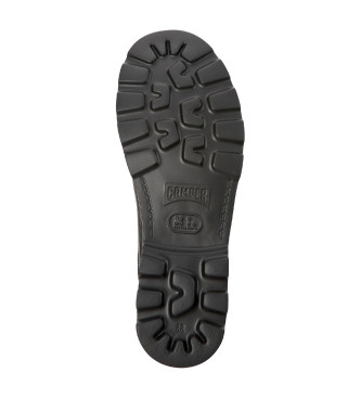 Camper Botines de piel Brutus negro