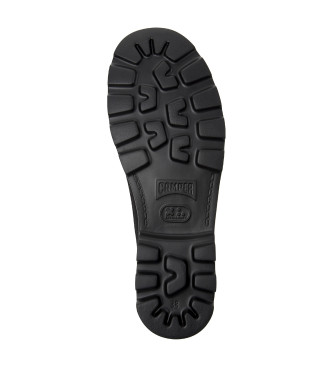 Camper Botins em pele azul Brutus