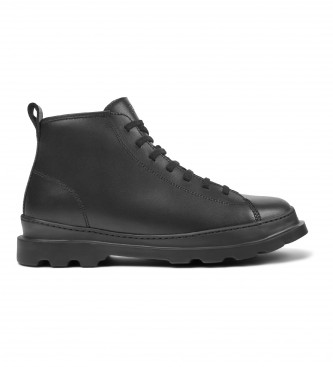 Camper Botines de piel Brutus negro