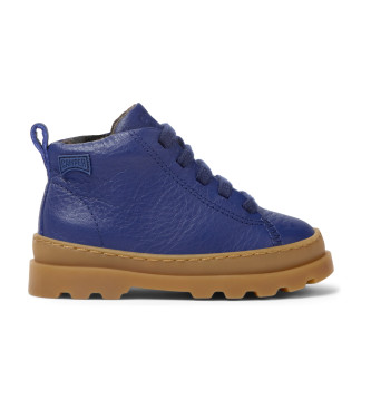 Camper Brutus FW leren enkellaarsjes blauw