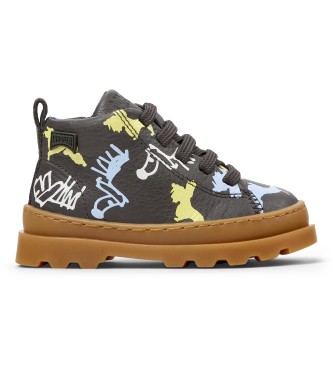 Camper Brutus Leren Sneakers FW zwart