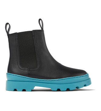 Camper Botins em pele Brutus preto