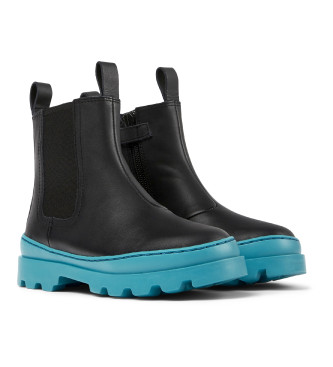 Camper Botins em pele Brutus preto