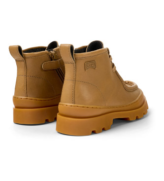 Camper Braune Brutus Lederstiefel