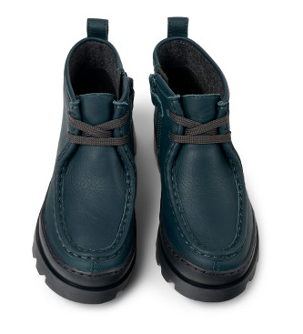 Camper Brutus Leather Shoes green