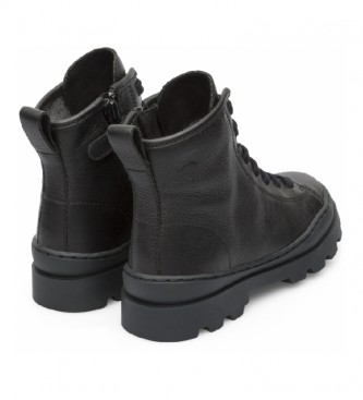 Camper Bottines en cuir Brutus Noir