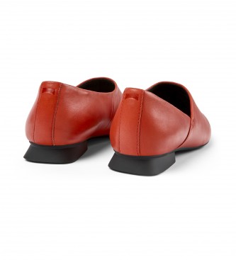 Camper Sapatos de couro Casi Myra vermelho