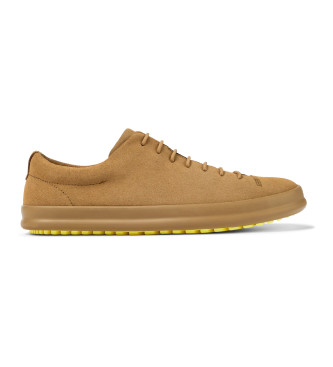 Camper Chasis Sport brown leather trainers