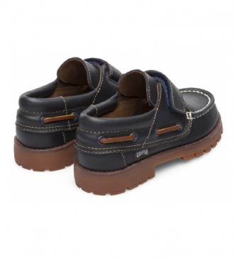 Camper Compas Marine leather boat shoes