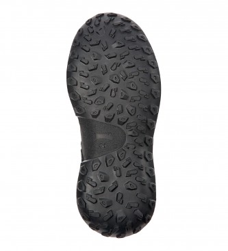 Camper Crclr Leather Ankle Boots black
