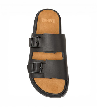 Camper Sandales en cuir Lluc noir