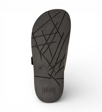 Camper Sandales en cuir Lluc noir