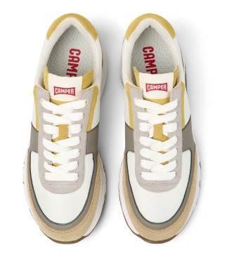 Camper Drift Leder Turnschuhe braun