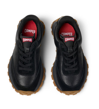 Camper Chaussures Drift Trail en cuir noir